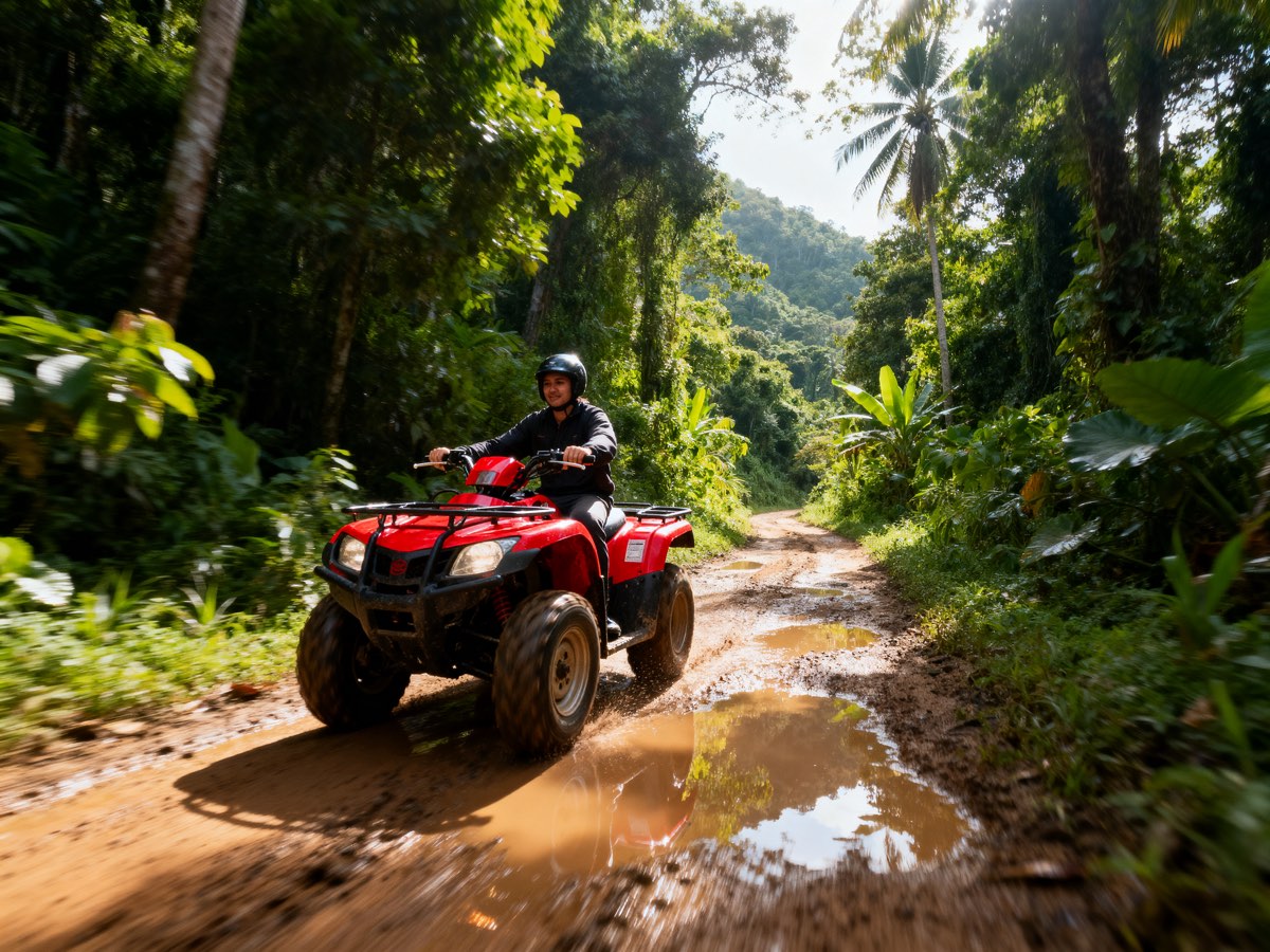 Quad (ATV) Safari dans la jungle